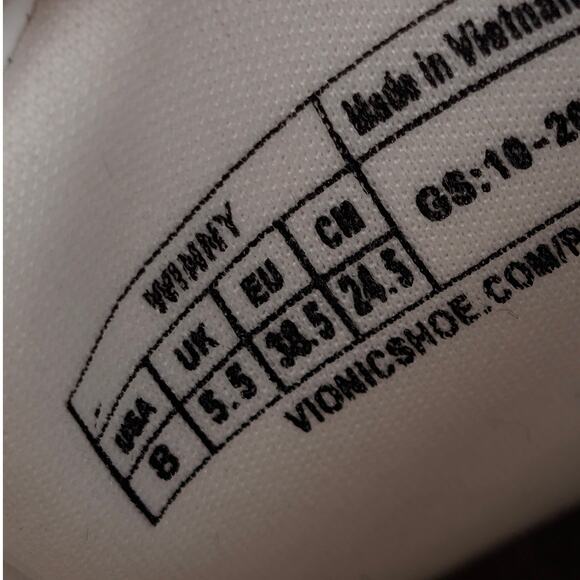 Vionic Winny Women's Lace Up Sneaker Shoes Leather White Size US8 EU38.5 - Picture 7 of 12